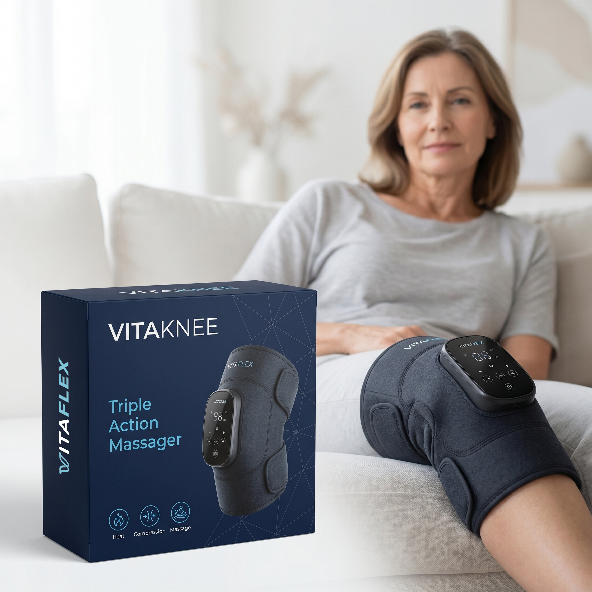 VitaKnee "Triple Action" Massager